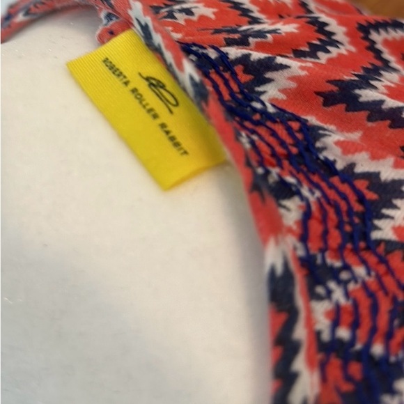 Roberta Roller Rabbit cotton beach cover up - Picture 3 of 4